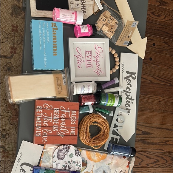 Other - Assorted Craft Supplies and Decor